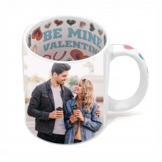 Керамична чаша със снимка LOVE